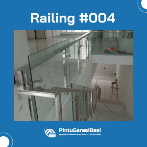 Railing #004 – Stainless Steel Modern Minimalis